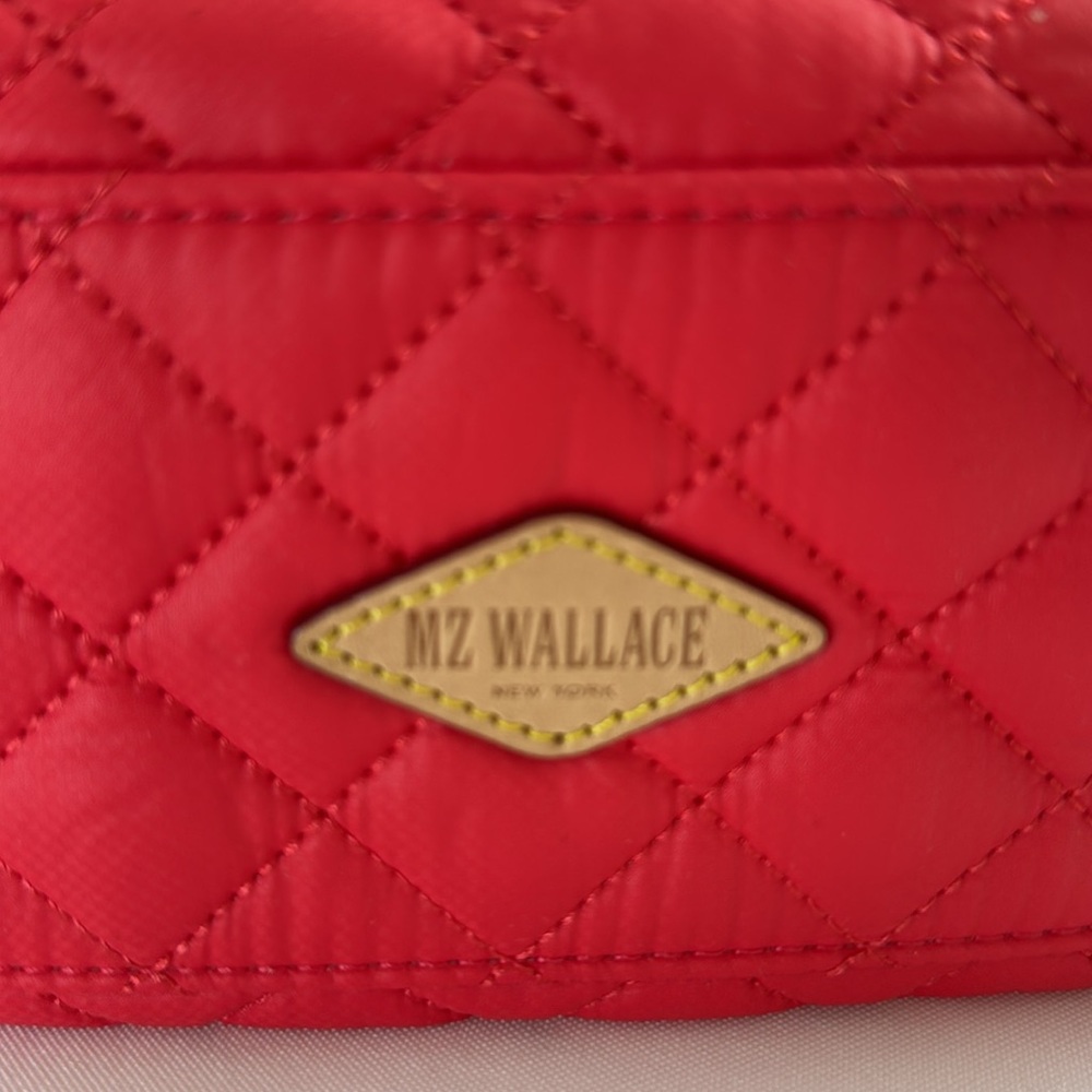 MZ Wallace Box Tote - Quilted. Coral. Brand new. Never used with tags - Picture 4 of 5